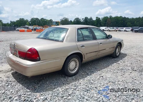 2000 Mercury Grand Marquis Ls from USA, damaged, VIN 2MEFM75W4YX655956
